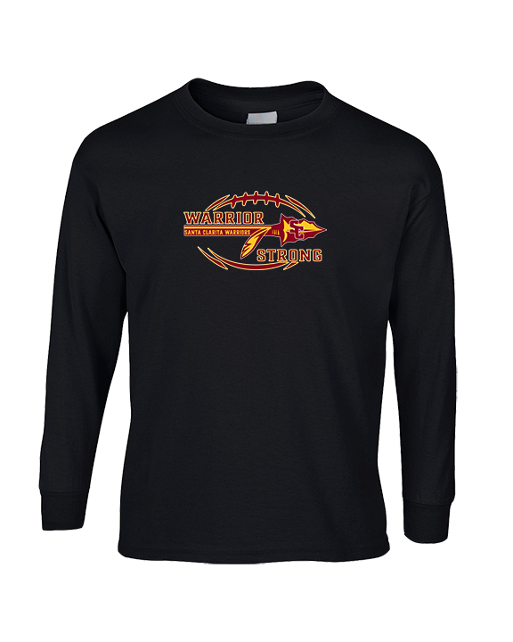 Santa Clarita Warriors Football Strong - Cotton Longsleeve