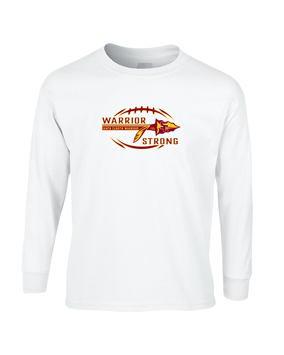 Santa Clarita Warriors Football Strong - Cotton Longsleeve