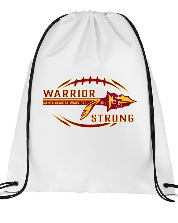 Santa Clarita Warriors Football Strong - Drawstring Bag