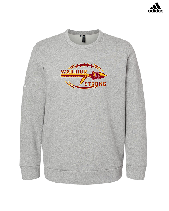 Santa Clarita Warriors Football Strong - Mens Adidas Crewneck