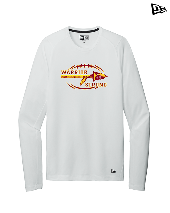 Santa Clarita Warriors Football Strong - New Era Performance Long Sleeve