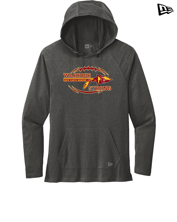 Santa Clarita Warriors Football Strong - New Era Tri-Blend Hoodie