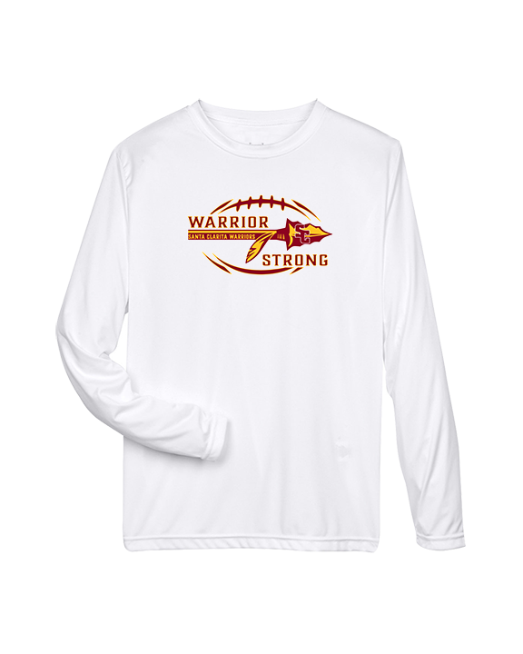 Santa Clarita Warriors Football Strong - Performance Longsleeve