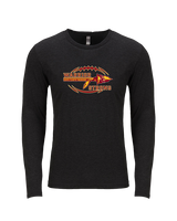 Santa Clarita Warriors Football Strong - Tri-Blend Long Sleeve