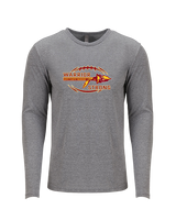 Santa Clarita Warriors Football Strong - Tri-Blend Long Sleeve