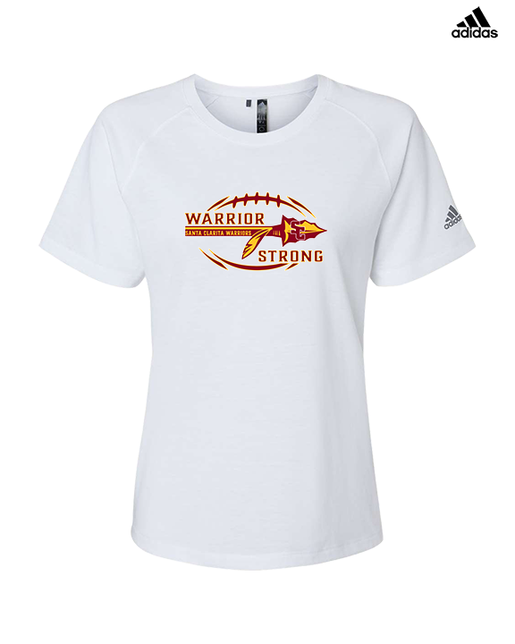 Santa Clarita Warriors Football Strong - Womens Adidas Performance Shirt