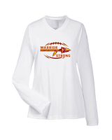 Santa Clarita Warriors Football Strong - Womens Performance Longsleeve