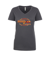 Santa Clarita Warriors Football Strong - Womens Vneck