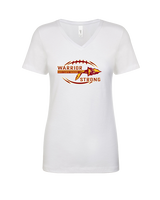 Santa Clarita Warriors Football Strong - Womens Vneck