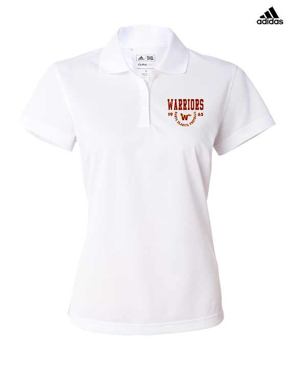 Santa Clarita Warriors Football Swoop SCW - Adidas Womens Polo