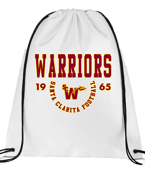 Santa Clarita Warriors Football Swoop SCW - Drawstring Bag