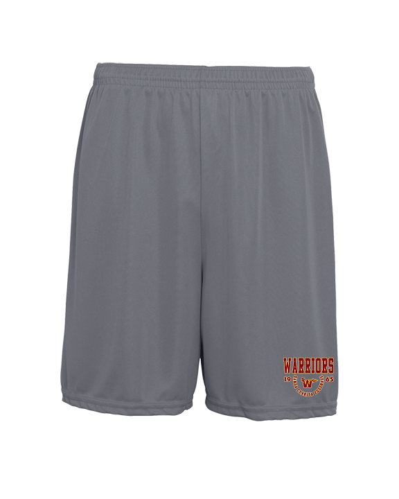 Santa Clarita Warriors Football Swoop SCW - Mens 7inch Training Shorts