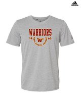 Santa Clarita Warriors Football Swoop SCW - Mens Adidas Performance Shirt