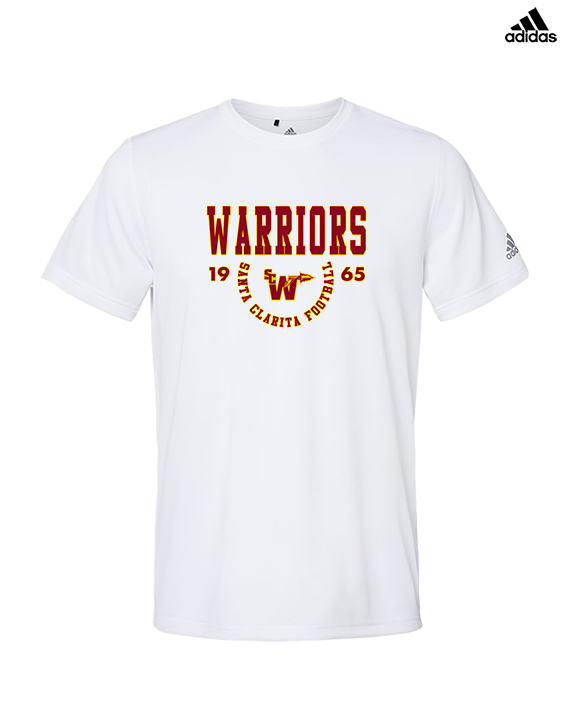 Santa Clarita Warriors Football Swoop SCW - Mens Adidas Performance Shirt