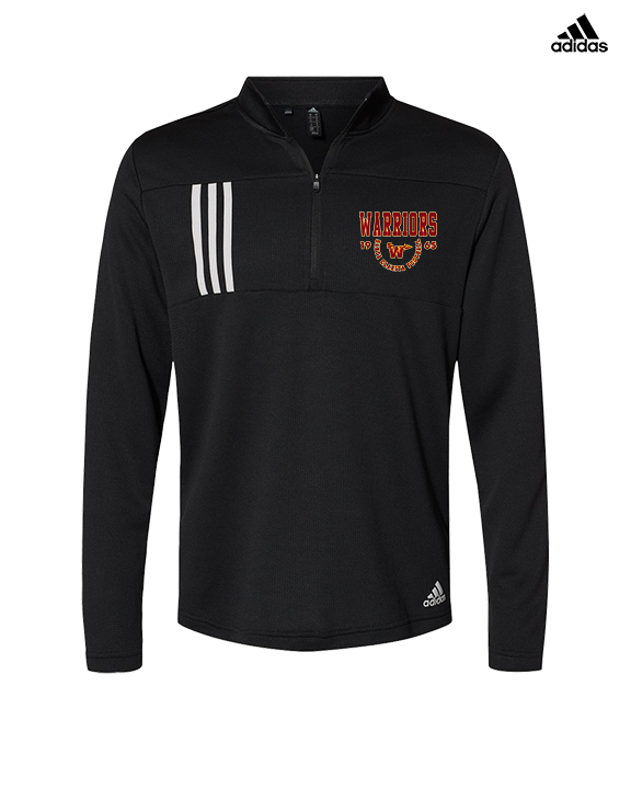 Santa Clarita Warriors Football Swoop SCW - Mens Adidas Quarter Zip