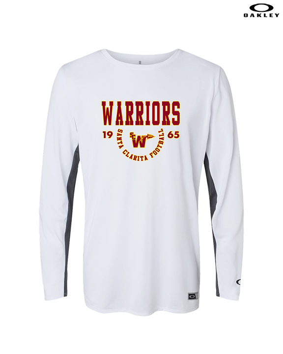 Santa Clarita Warriors Football Swoop SCW - Mens Oakley Longsleeve