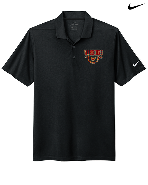 Santa Clarita Warriors Football Swoop SCW - Nike Polo