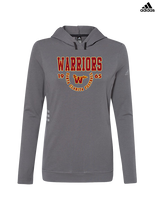 Santa Clarita Warriors Football Swoop SCW - Womens Adidas Hoodie