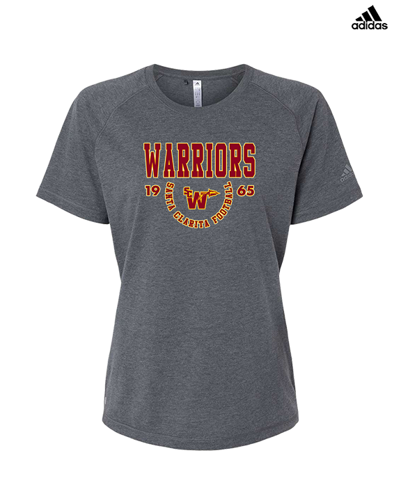 Santa Clarita Warriors Football Swoop SCW - Womens Adidas Performance Shirt