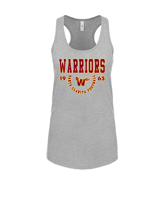 Santa Clarita Warriors Football Swoop SCW - Womens Tank Top