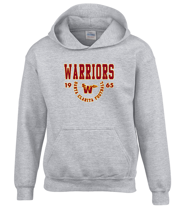 Santa Clarita Warriors Football Swoop SCW - Youth Hoodie