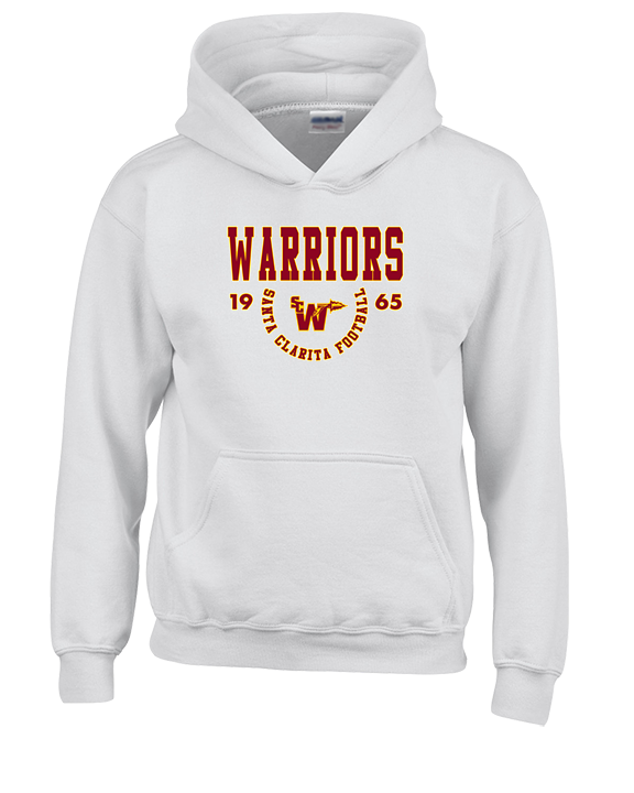 Santa Clarita Warriors Football Swoop SCW - Youth Hoodie