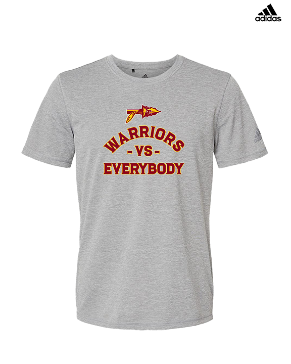 Santa Clarita Warriors Football VS Everybody Arrow - Mens Adidas Performance Shirt