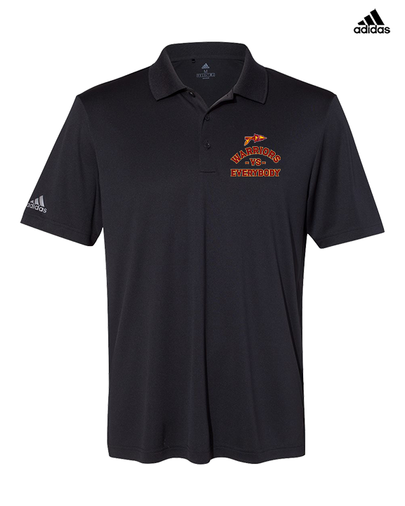 Santa Clarita Warriors Football VS Everybody Arrow - Mens Adidas Polo