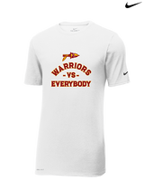 Santa Clarita Warriors Football VS Everybody Arrow - Mens Nike Cotton Poly Tee