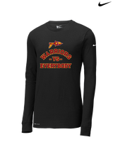 Santa Clarita Warriors Football VS Everybody Arrow - Mens Nike Longsleeve