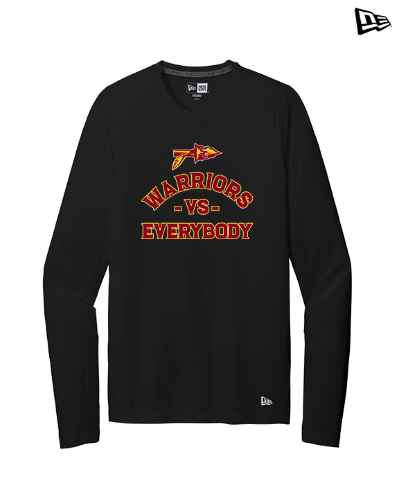 Santa Clarita Warriors Football VS Everybody Arrow - New Era Performance Long Sleeve