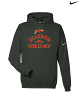 Santa Clarita Warriors Football VS Everybody Arrow - Nike Club Fleece Hoodie