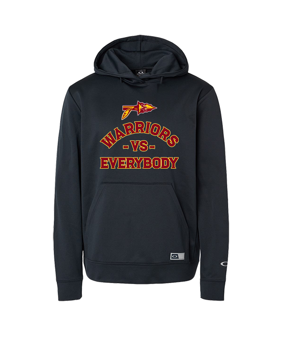 Santa Clarita Warriors Football VS Everybody Arrow - Oakley Performance Hoodie