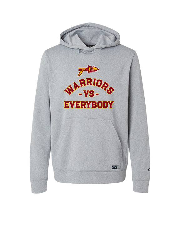 Santa Clarita Warriors Football VS Everybody Arrow - Oakley Performance Hoodie