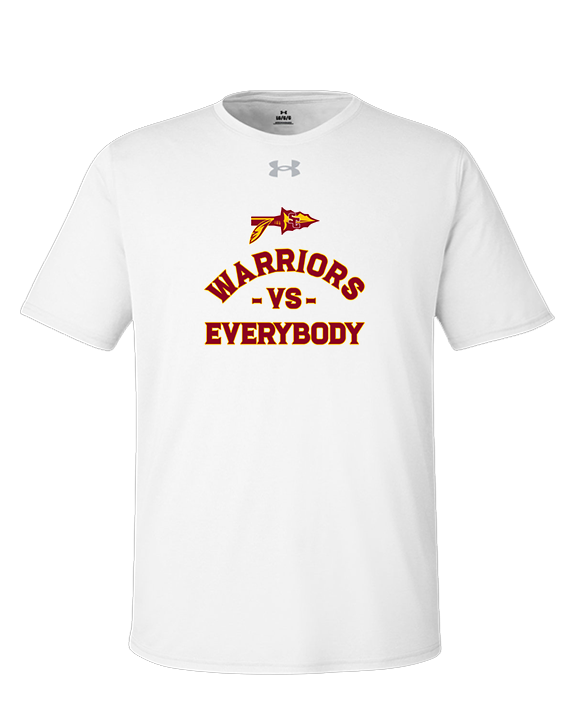 Santa Clarita Warriors Football VS Everybody Arrow - Under Armour Mens Team Tech T-Shirt