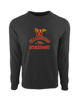 Santa Clarita Warriors Football VS Everybody SCW - Crewneck Sweatshirt