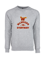 Santa Clarita Warriors Football VS Everybody SCW - Crewneck Sweatshirt