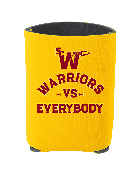 Santa Clarita Warriors Football VS Everybody SCW - Koozie