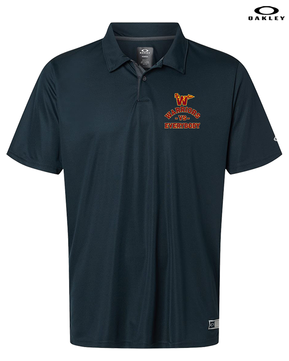 Santa Clarita Warriors Football VS Everybody SCW - Mens Oakley Polo