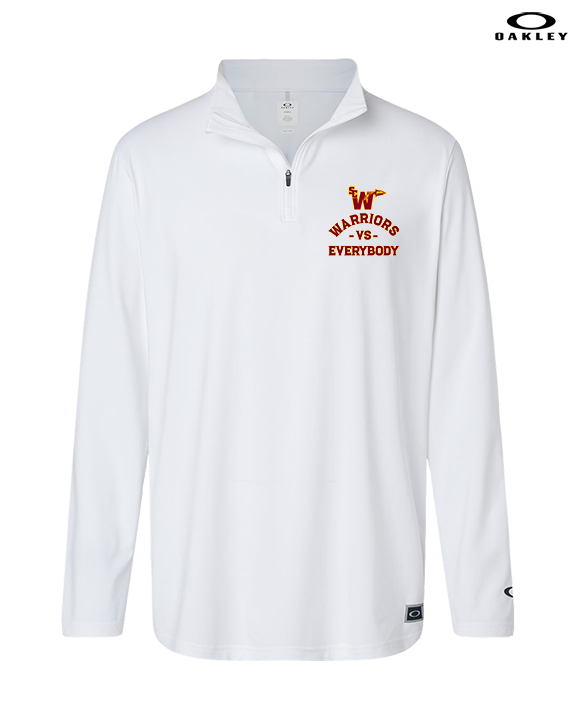 Santa Clarita Warriors Football VS Everybody SCW - Mens Oakley Quarter Zip