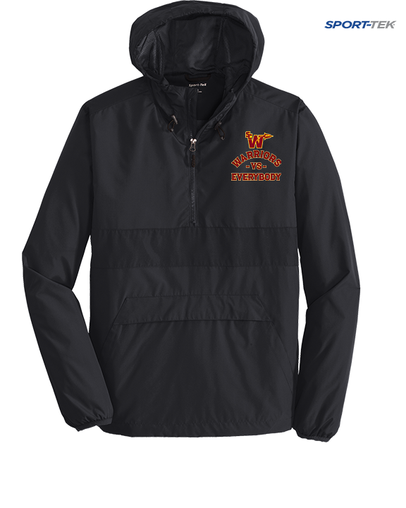 Santa Clarita Warriors Football VS Everybody SCW - Mens Sport Tek Jacket