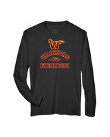 Santa Clarita Warriors Football VS Everybody SCW - Performance Longsleeve