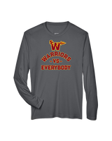 Santa Clarita Warriors Football VS Everybody SCW - Performance Longsleeve