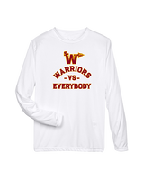 Santa Clarita Warriors Football VS Everybody SCW - Performance Longsleeve