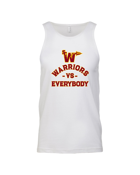 Santa Clarita Warriors Football VS Everybody SCW - Tank Top