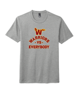 Santa Clarita Warriors Football VS Everybody SCW - Tri-Blend Shirt