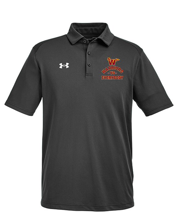 Santa Clarita Warriors Football VS Everybody SCW - Under Armour Mens Tech Polo