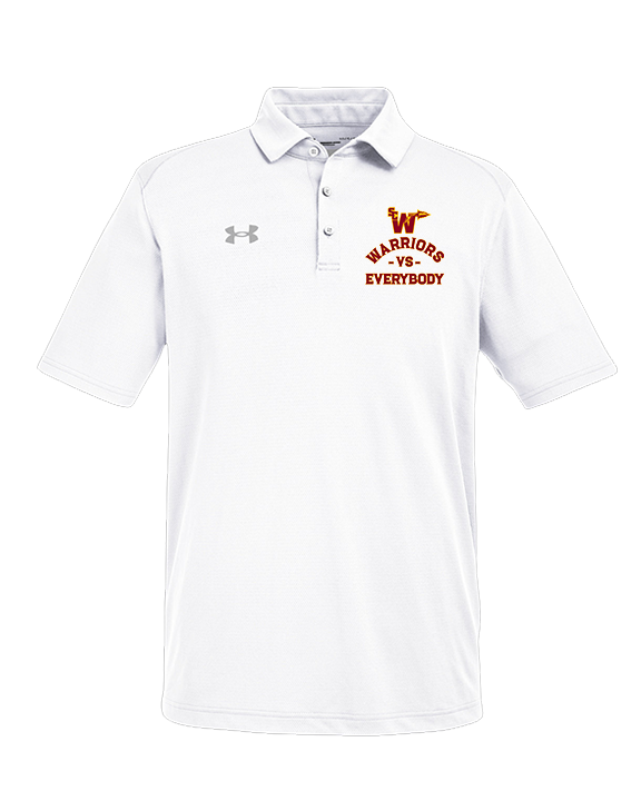 Santa Clarita Warriors Football VS Everybody SCW - Under Armour Mens Tech Polo