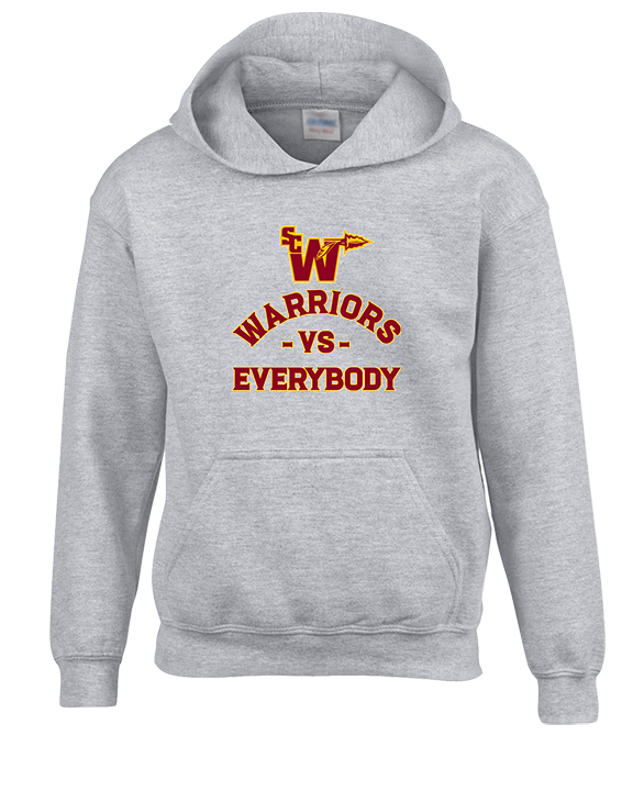 Santa Clarita Warriors Football VS Everybody SCW - Unisex Hoodie