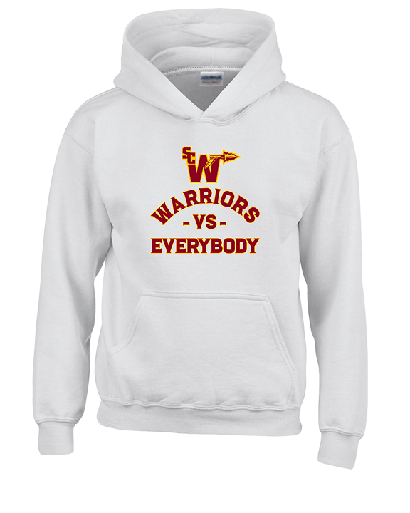 Santa Clarita Warriors Football VS Everybody SCW - Unisex Hoodie